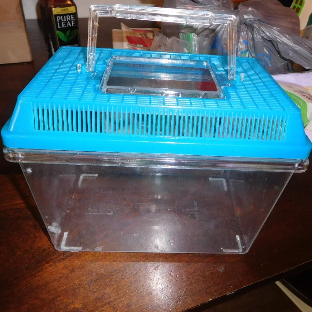 Portable Hermit Crab Carrier & Assorted Items